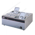 Shinelong factory outlet wholesale price 2-Pan food warmer bain marie with good effect of heat insulation